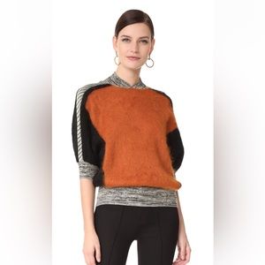 By Marlene Birger Birtao Orange Sweater Size M